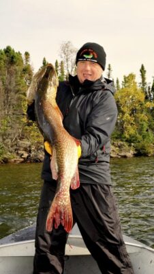 Man with Caught Fish