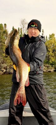 Man with Caught Fish