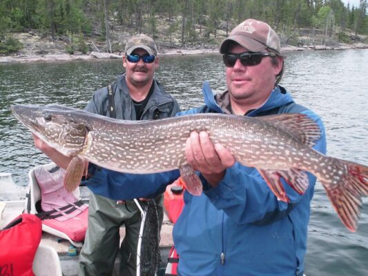 Man holding his Catch