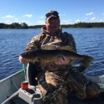 Fishing for Walleye on Reindeer Lake