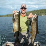Fishing for Lake Trout in Reindeer Lake