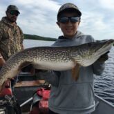 Kid with Northern Pike
